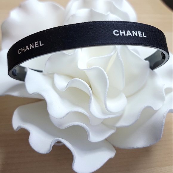 CHANEL | Other | Chanel Headband Authentic Ribbon Handmade  display picture 2